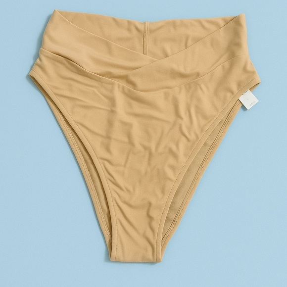 aerie Other - Aerie Nude/Tan High Waisted Swim Bottoms NWT